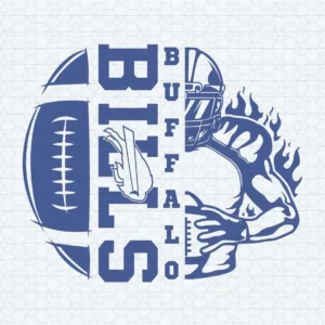Buffalo Bills Football Player SVG Digital Download