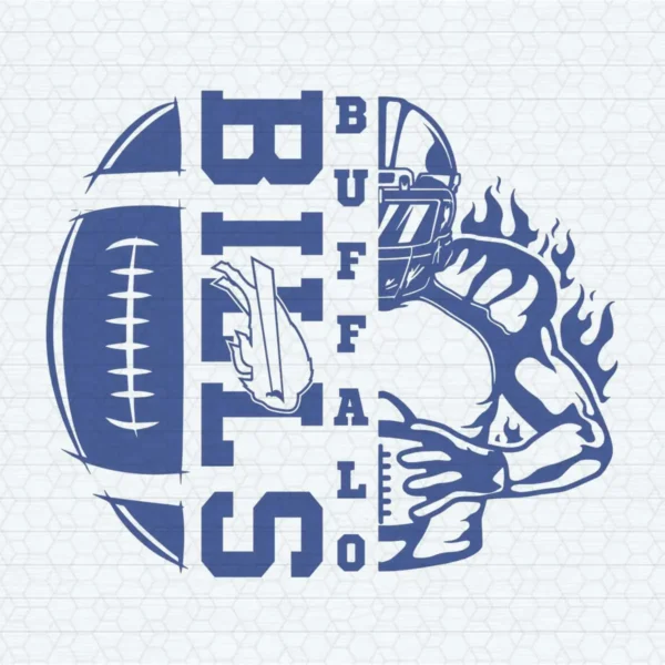 Buffalo Bills Football Player SVG Digital Download