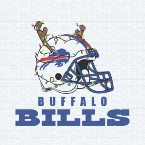 Buffalo Bills Helmet Deer Antlers SVG Digital Download