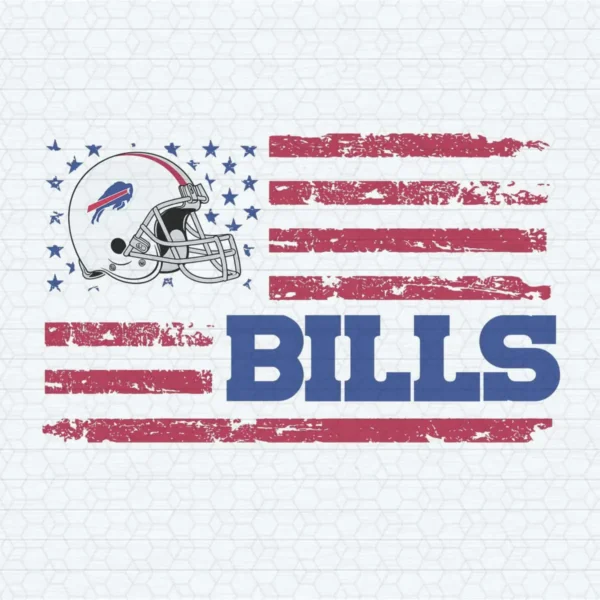 Buffalo Bills Helmet Logo Flag SVG File For Cricut For Silhouette