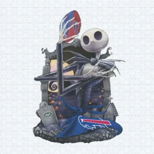 Buffalo Bills Jack Skellington Halloween Party PNG File