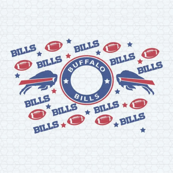 Buffalo Bills Logo Team SVG Cricut File Silhouette