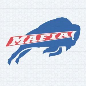 Buffalo Bills Mafia Logo SVG Vector Cut File Instant Download