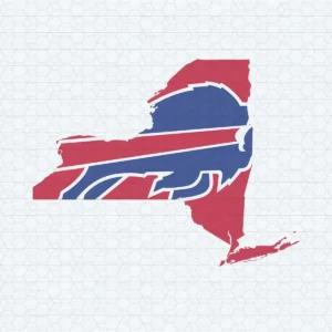 Buffalo Bills Map Sports Logo Nfl SVG Silhouette