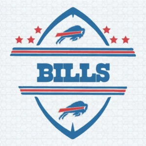 Buffalo Bills NFL Logo Super Bowl SVG Cut Files Layered Digital