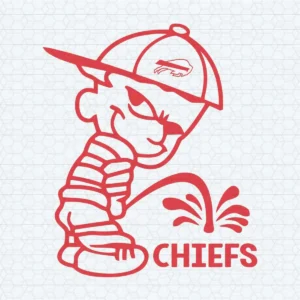 Buffalo Bills Piss On Kansas City Chiefs SVG NFL Super Bowl