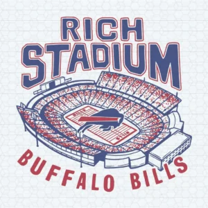 Buffalo Bills Rich Stadium Football NFL Super Bowl SVG