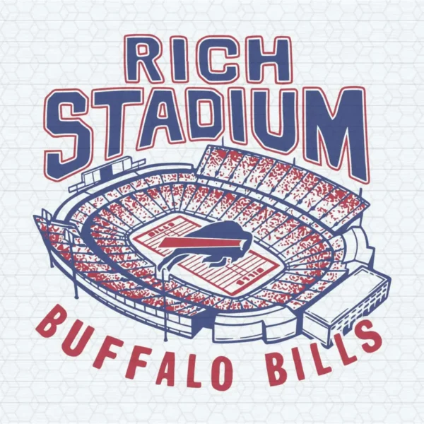 Buffalo Bills Rich Stadium Football NFL Super Bowl SVG