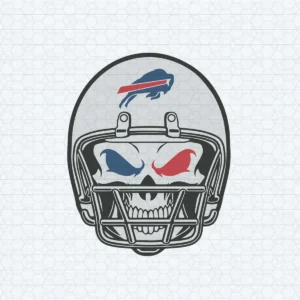 Buffalo Bills Sugar Skull Helmet SVG Digital Download