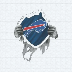 Buffalo Bills Superman Nfl Heartbeat PNG File