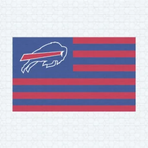 Buffalo Bills US Flag Cut Files Layered Digital Vector