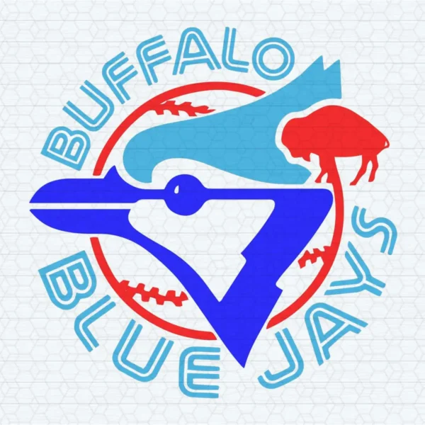 Buffalo Blue Jays SVG Cut Files Layered  Digital Download