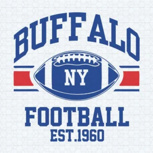 Buffalo Football Est 1960 SVG Digital File Cricut