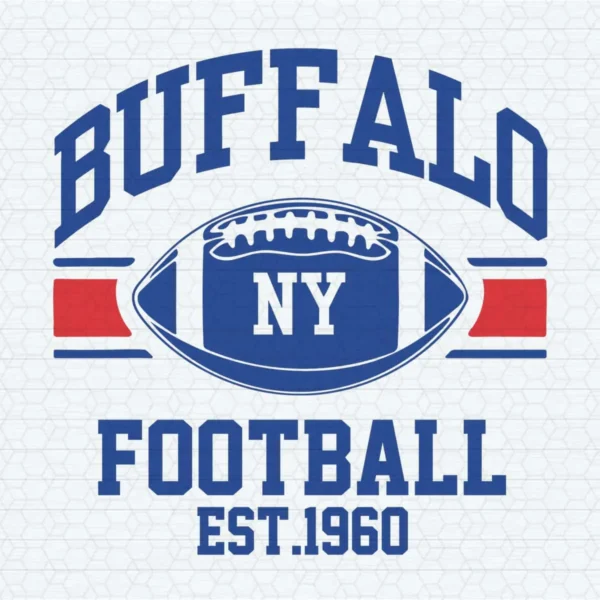 Buffalo Football Est 1960 SVG Digital File Cricut