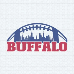 Buffalo Football Skyline SVG Digital Download