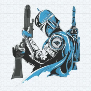 Carolina Panthers Fans Mandalorian SVG Cricut File