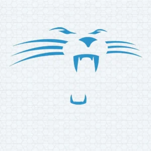 Carolina Panthers Gear SVG Background Transparent Digital File