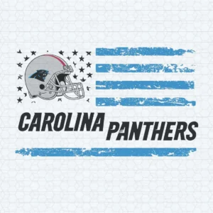 Carolina Panthers Helmet Logo Flag SVG For Cricut For Silhouette Cut File