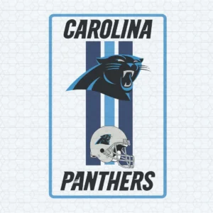 Carolina Panthers Helmet Nfl American Football SVG