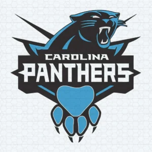 Carolina Panthers Logo Paw SVG Digital Download