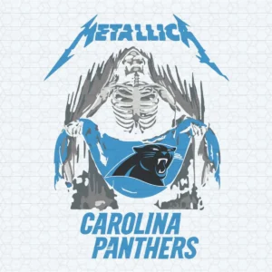 Carolina Panthers Metalica Halloween Lovers SVG Cricut File