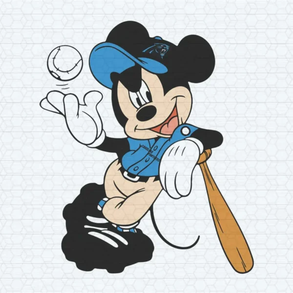 Carolina Panthers Mickey Mouse SVG Super Bowl NFL