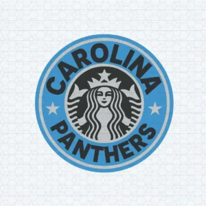 Carolina Panthers Nfl Starbucks SVG Love Panthers Love Coffee