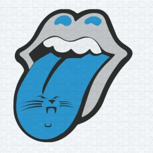 Carolina Panthers Rolling Stones SVG Panthers Sport Lovers