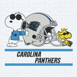 Carolina Panthers Snoopy Nfl Helmet SVG Digital File