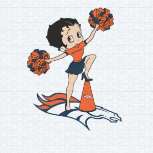 vintage with a playful twist Broncos classic SVG design showing excitement for Cricut and Silhouette cutting machines
