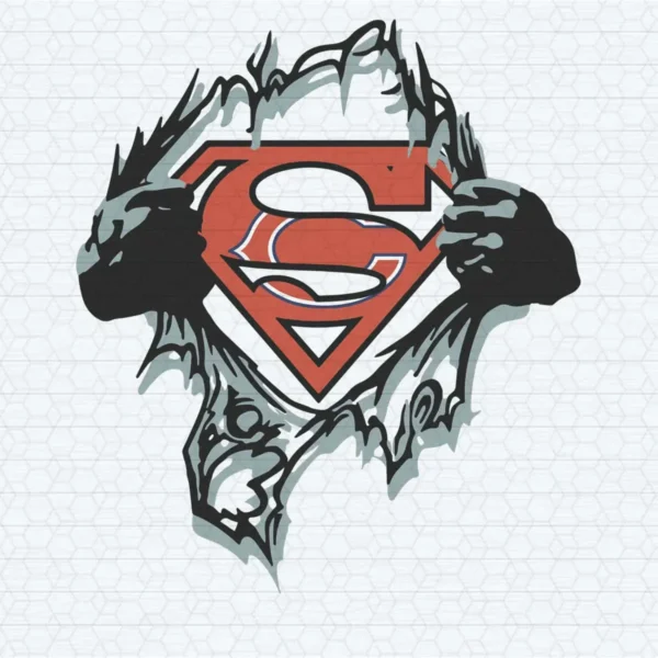 Chicago Bears American Football Superman SVG Digital File
