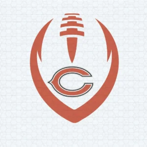 Chicago Bears Ball Logo NFL Football SVG Cricut File