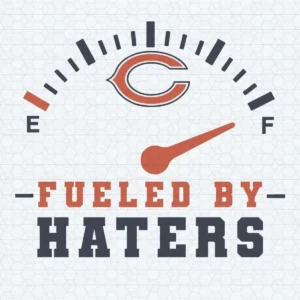 Chicago Bears Fueled By Haters Football Logo SVG