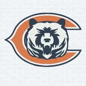 Chicago Bears Logo And Bear Head SVG NFL Super Bowl