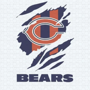 Chicago Bears Logo SVG Cricut File For Decal Decor