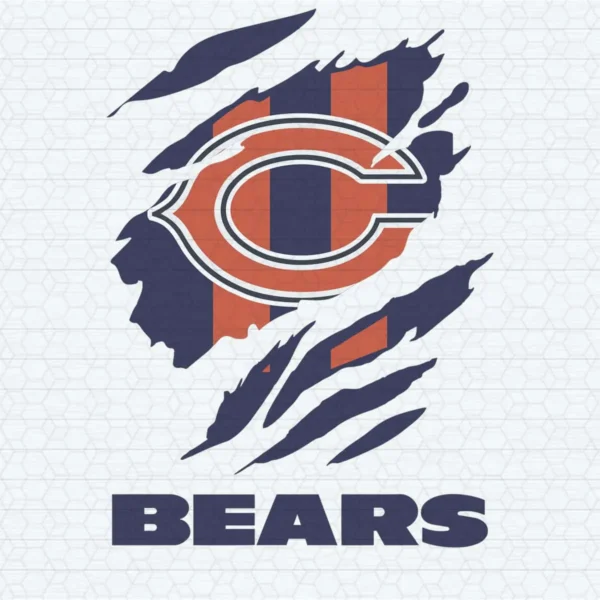 Chicago Bears Logo SVG Cricut File For Decal Decor