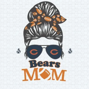 Chicago Bears Mom Diy Crafts SVG Files For Cricut