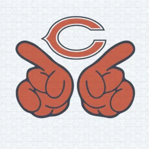Chicago Bears No.1 SVG Eps Dxf PNG Digital File
