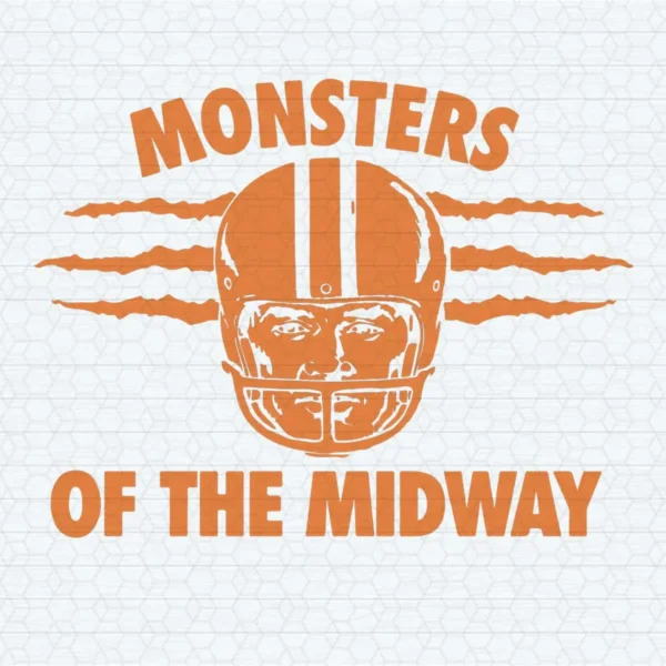Chicago Bears Players - Monsters Of The Midway SVG
