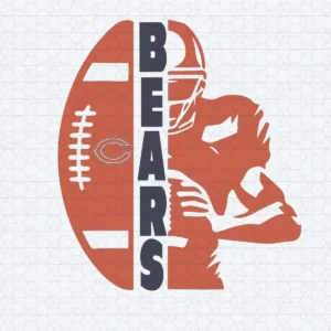 Chicago Bears Players NFL SVG Football Vector Clipart