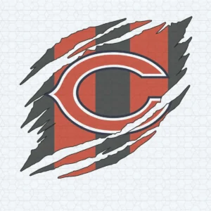 Chicago Bears Torn NFL Sport Football Teams SVG Super Bowl