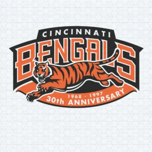 vintage with bold elements Bengals classic SVG design showing excitement for Cricut and Silhouette cutting machines