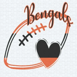 modern with a playful twist Bengals classic SVG design showing excitement for Cricut and Silhouette cutting machines