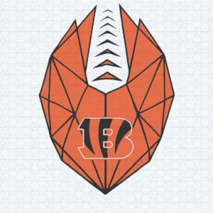 modern and bold with geometric influences Bengals classic SVG design showing excitement and pride for Cricut and Silhouette cutting machines