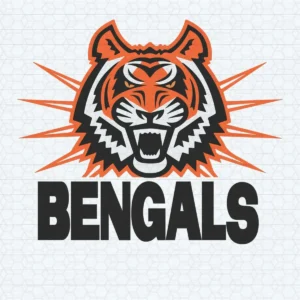 bold and modern with a vintage touch Bengals logo SVG design showing excitement and pride for Cricut and Silhouette cutting machines