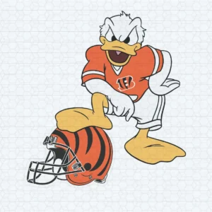 bold and playful with a vintage cartoon aesthetic Bengals classic SVG design showing excitement and camaraderie for Cricut and Silhouette cutting machines