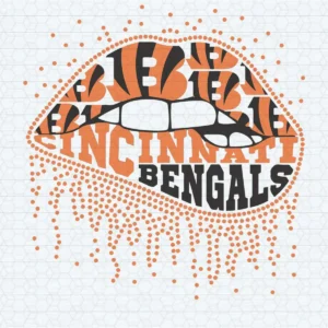 bold and modern with a playful twist Bengals classic SVG design showing excitement for Cricut and Silhouette cutting machines