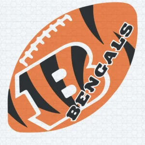 modern and bold with a sporty aesthetic Bengals logo SVG design showing excitement and pride for Cricut and Silhouette cutting machines