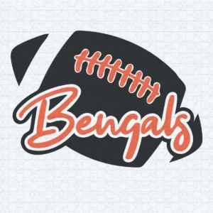 modern and bold with a sporty aesthetic Bengals logo SVG design showing excitement and pride for Cricut and Silhouette cutting machines
