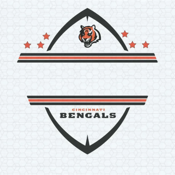 modern with bold elements Bengals logo SVG design showing excitement for Cricut and Silhouette cutting machines